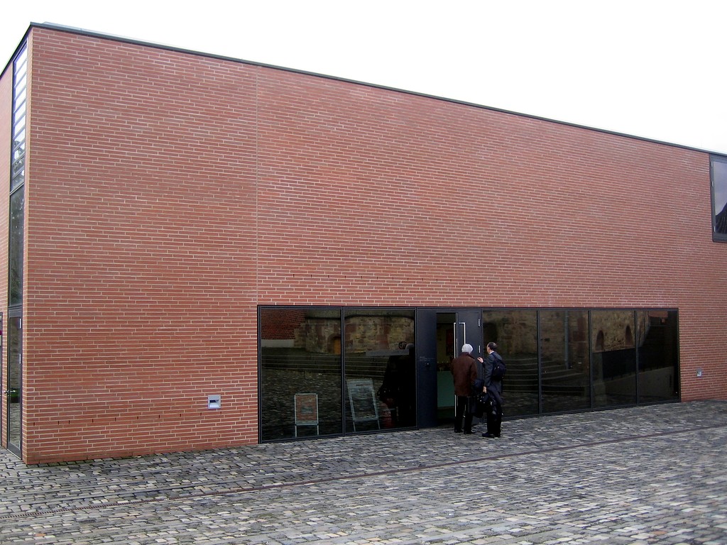 Eingangsbereich der Römerthermen Zülpich - Museum der Badekultur (2013).