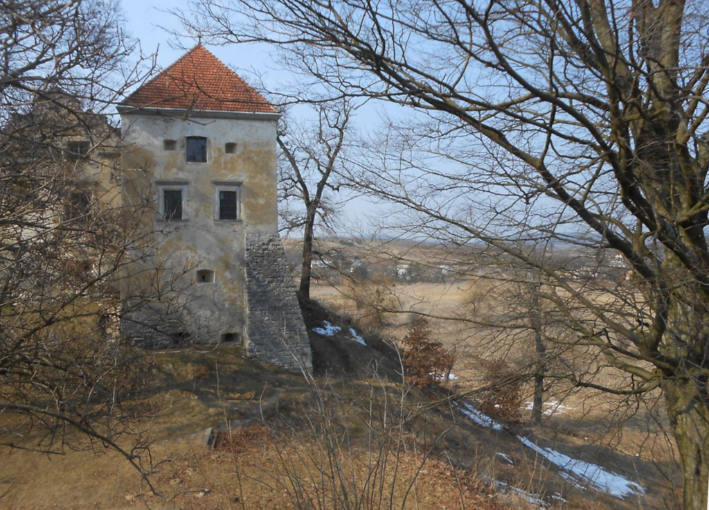 Southeastern tower of Svirzh Castle (2021)