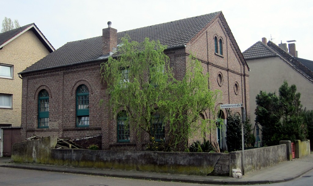 Nördliche Ansicht des ehemaligen Osoyer Synagogen- und Schulgebäudes (2014)