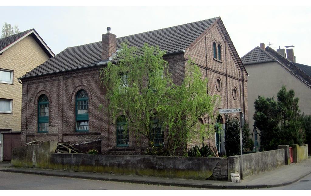 Nördliche Ansicht des ehemaligen Osoyer Synagogen- und Schulgebäudes (2014)