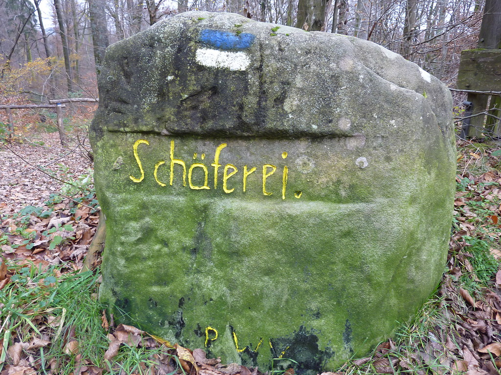 Ritterstein Nr. 54 "Schäferei" bei Merzalben (2013)