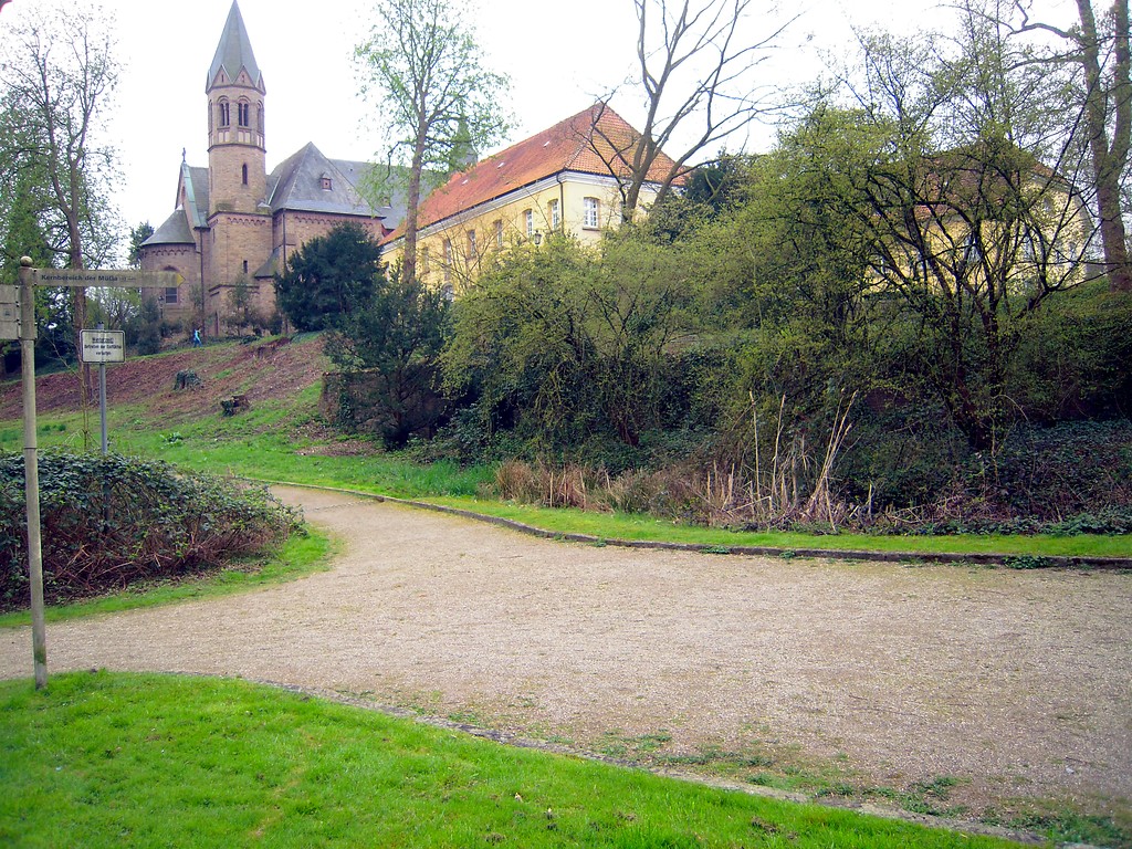 Vermuteter ehemaliger Standort der Mühle von Kloster Saarn (2016).