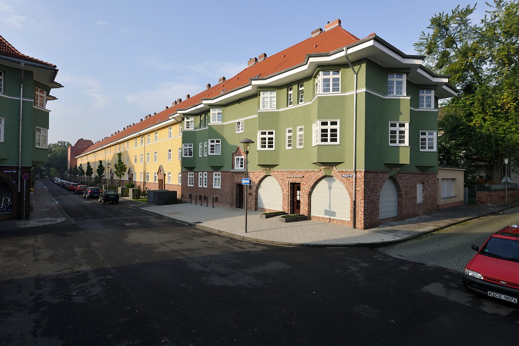 Haus in der Germaniasiedlung in Köln-Höhenberg, in der sich die Museumswohnung befindet (2011)
