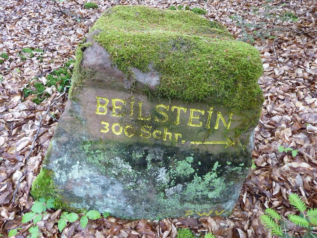 Ritterstein Nr. 162 Beilstein 300 Schr. bei Kaiserslautern (2014)
