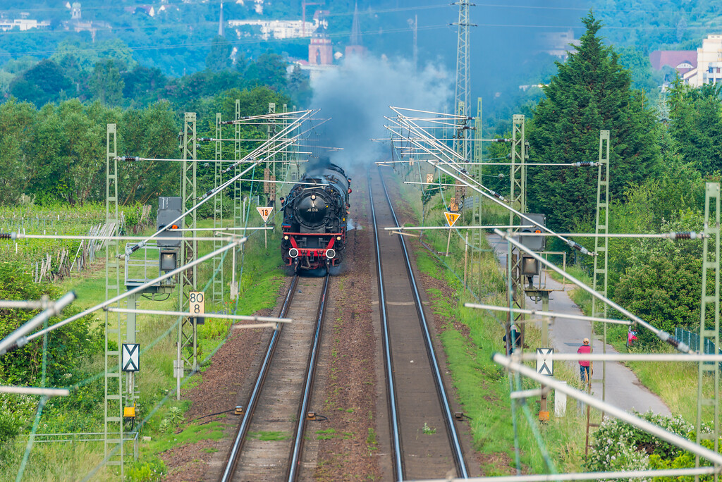 Dampfsonderzug auf der Ludwigsbahn