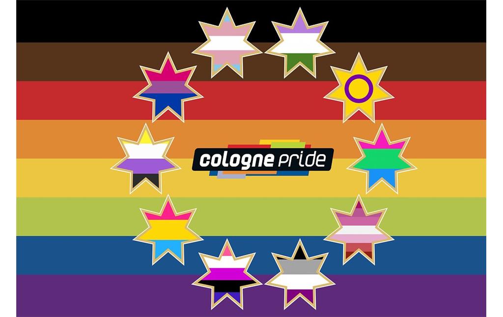 Die ColognePride-Solidaritätsfahne (2020)