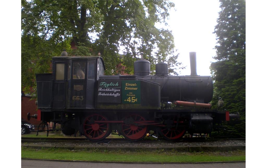 Dampflokomotive 663