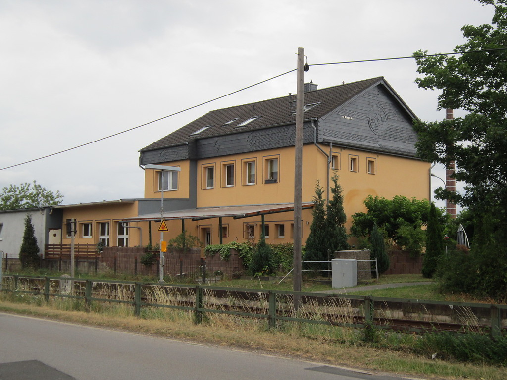 Bahnhof Stotzheim, Empfangsgebäude (2015)