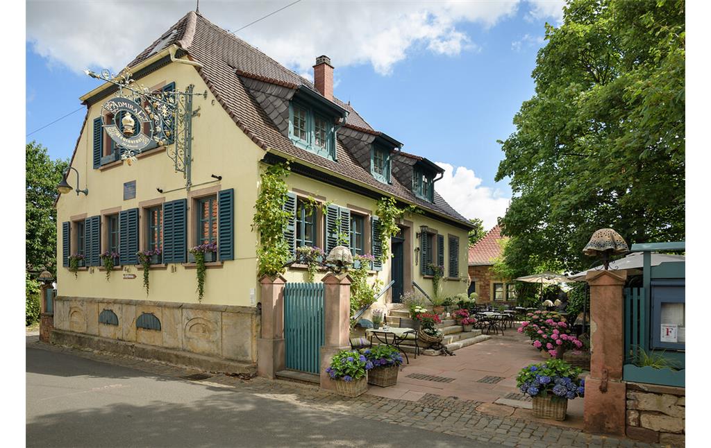 Sommerhaus Georg von Neumayers in Weisenheim am Berg