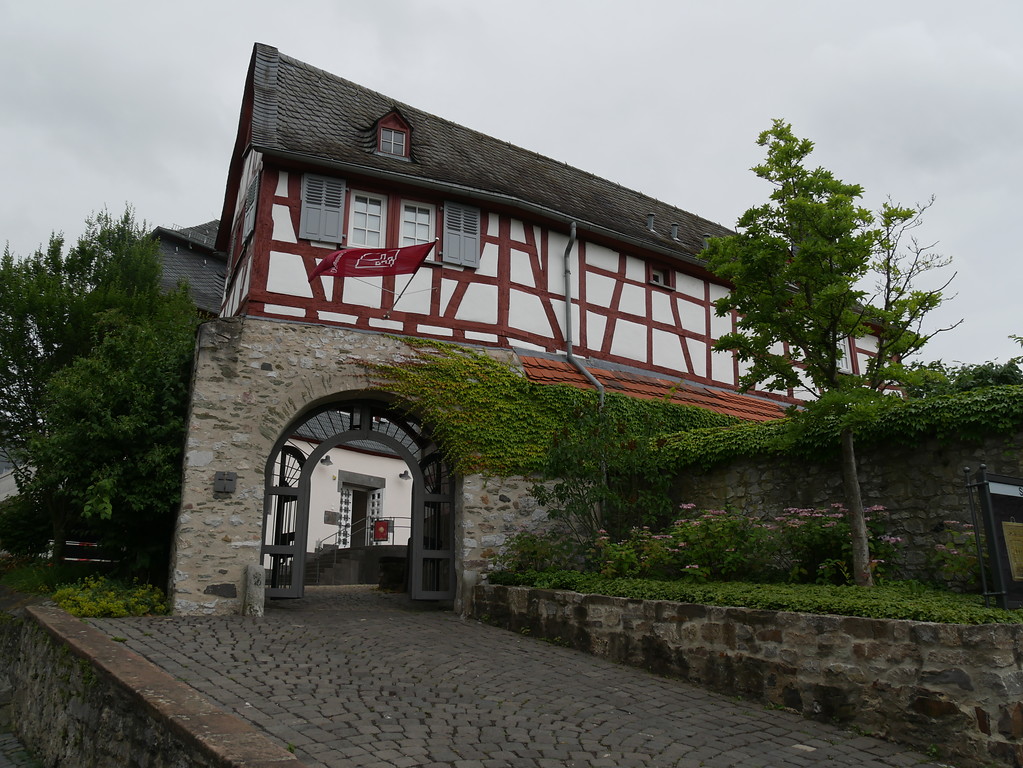 Eingang zum Diözesanmuseum Limburg (2017)