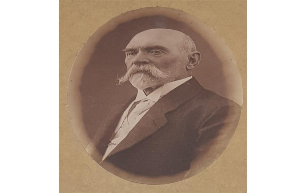 Porträt von Peter Ludwig (1842-1915), der am Rübenacher Berg eine große Anzahl an Tongruben betrieb (um 1900).