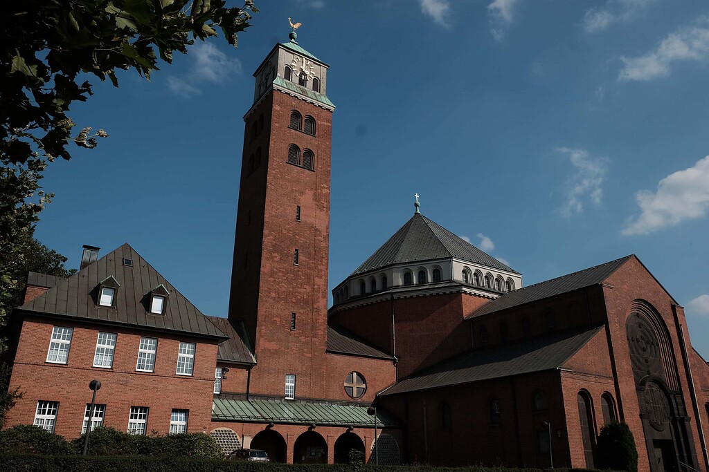 Die Heilig Kreuz Kirche in Gladbeck-Butendorf (2021)