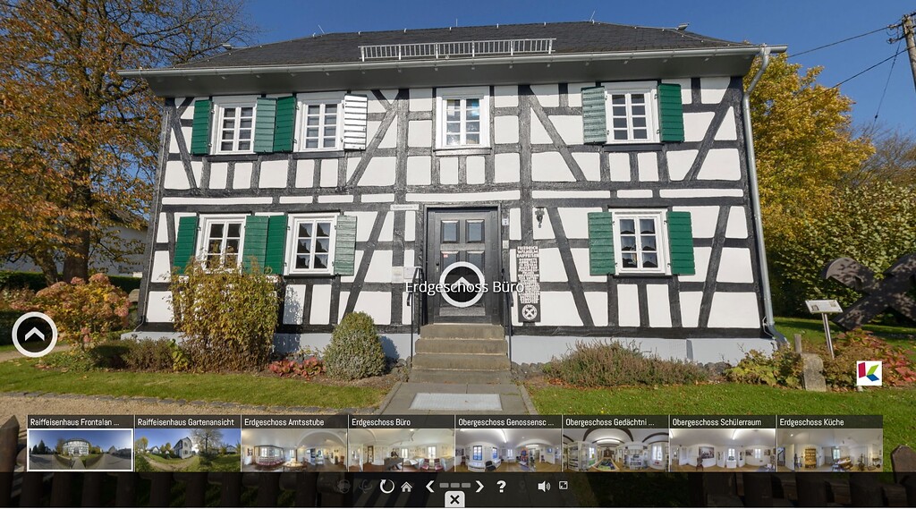 Das Raiffeisenhaus in Flammersfeld  - ein virtueller Rundgang (2021)