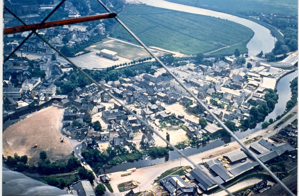 Luftaufnahme der Störschleife Itzehoe, 1960er Jahre