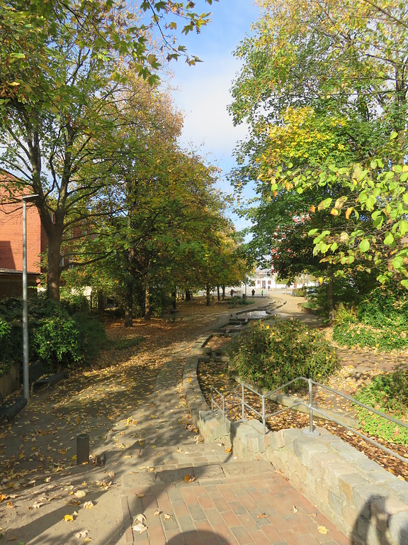 Grünanlage westlich der Wallstraße in Itzehoe (2018)