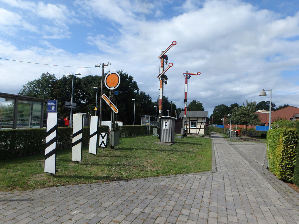 Der Eisenbahnergarten des Museumsbahnhofs Lette in Coesfeld (2019).