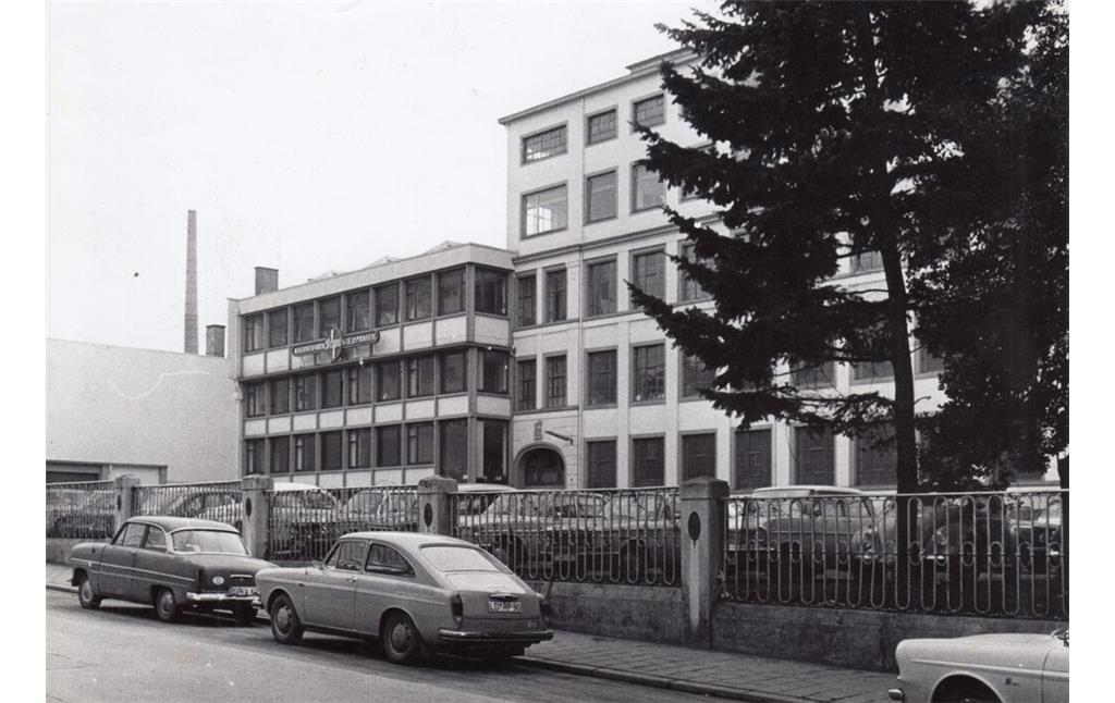 Gebäudekomplex Firma Schön & Cie in der Teichstraße 19 in Pirmasens (1960er Jahre)