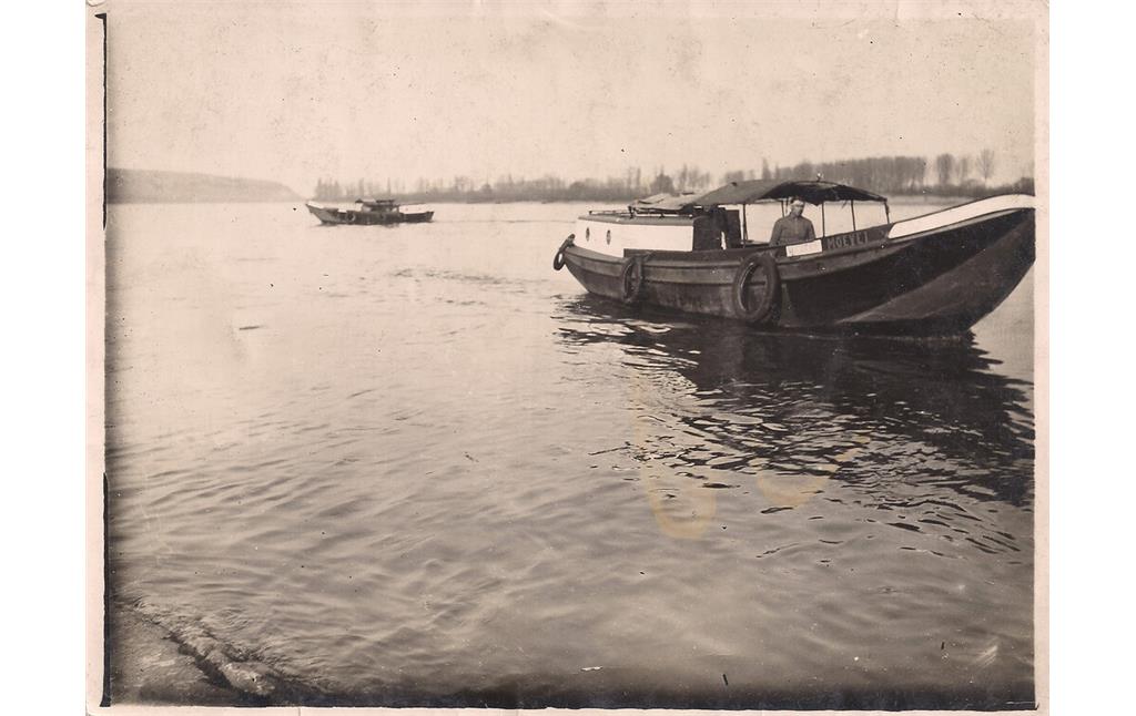 Das Niersteiner Proviantboot Moeve 1 (1950er Jahre)