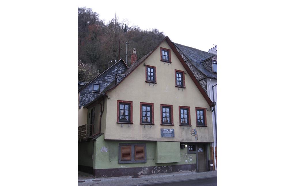Loreleyhaus Sankt Goar (2015): Seitenansicht des Hauses.