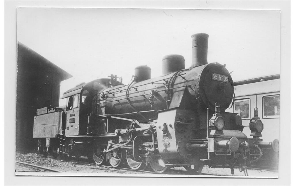 Güterzugdampflok 55 5905