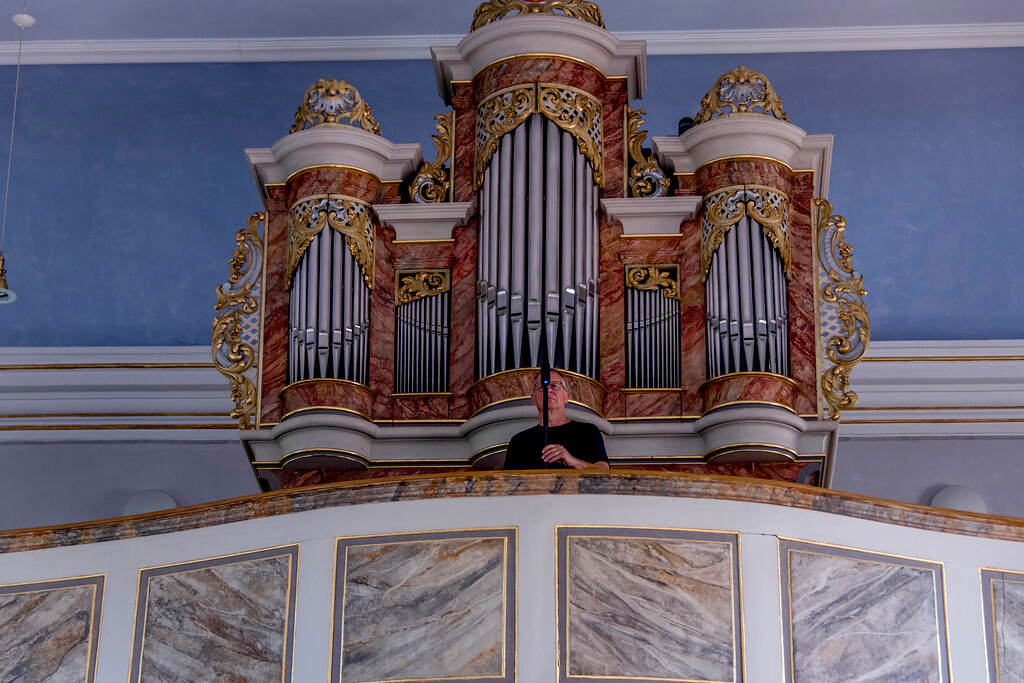 Orgel in der Pfarrkirche Mariä Geburt in Bretzenheim (2022)