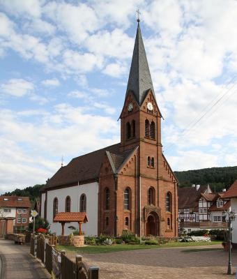 Katholische Filialkirche Sankt Michael in Bobenthal (2017)