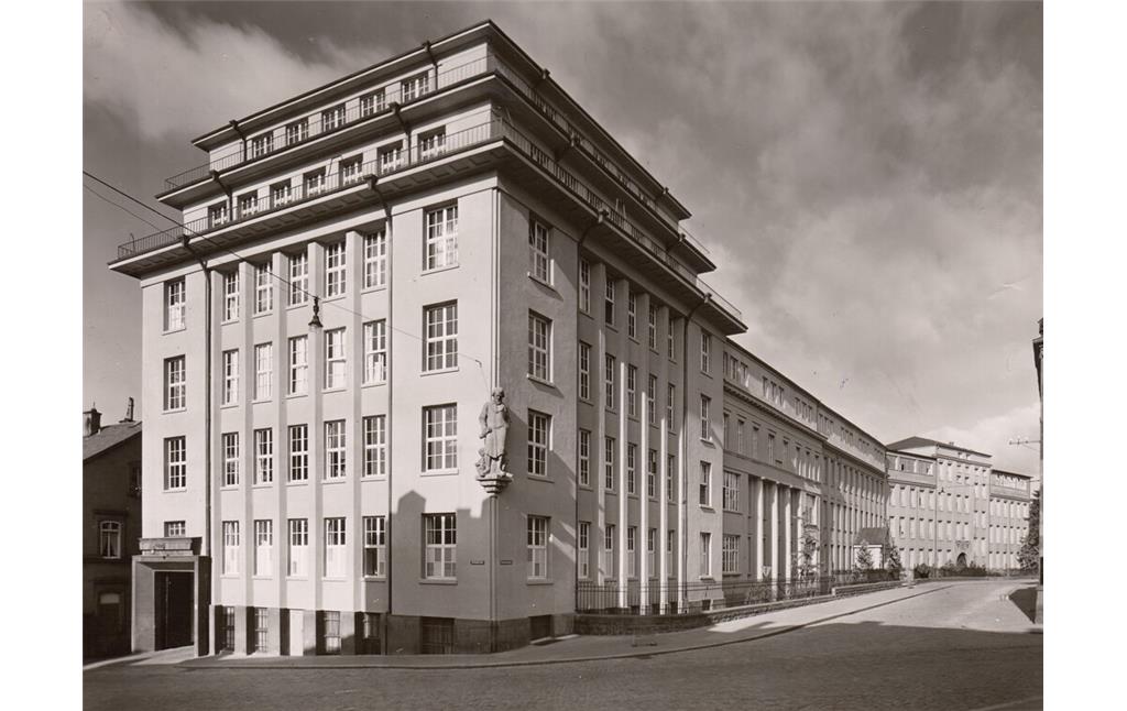 Die Schuhfabrik Eduard Rheinberger in Pirmasens (1950er Jahre)