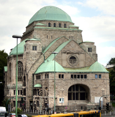 Außenansicht der Alten Synagoge Essen (2007).