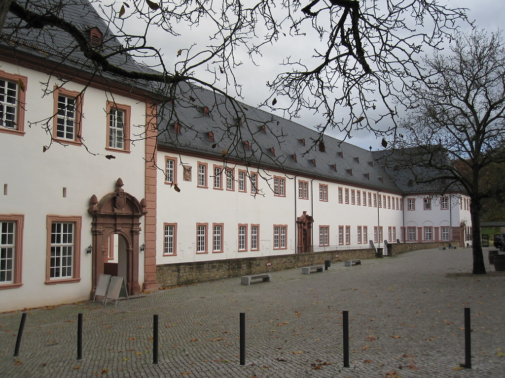 Blick auf einige der Hauptgebäude der Klosters Eberbach