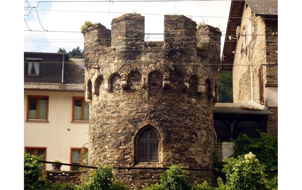 Turm Haus Schönburg der Stadtbefestigung Oberwesel (2016).