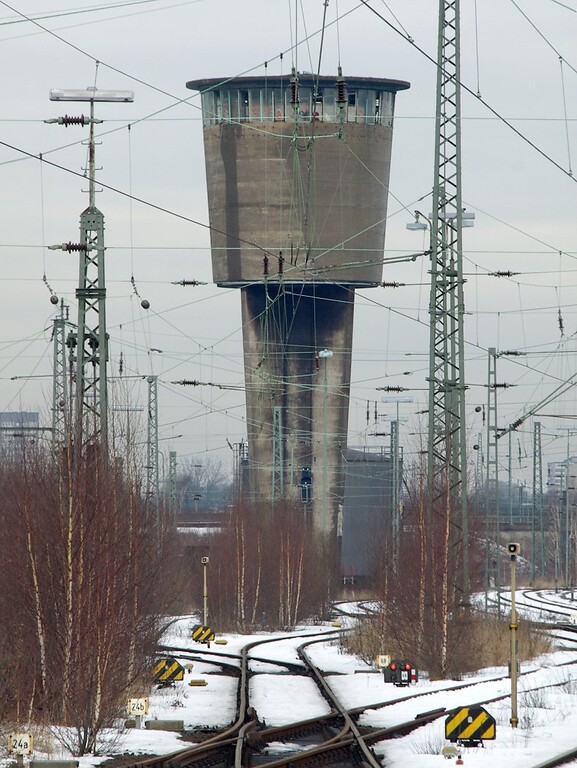 Wasserturm im Betriebswerk Hamburg-Altona (2010)