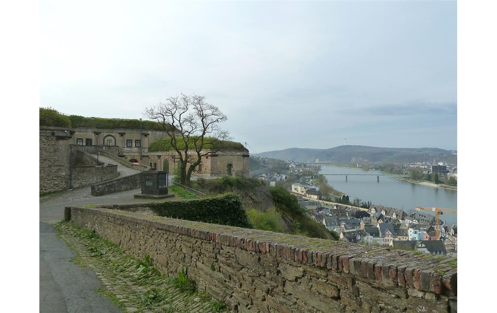 Festung Ehrenbreitstein, Felsenweg und Fort Helferstein  (2017)