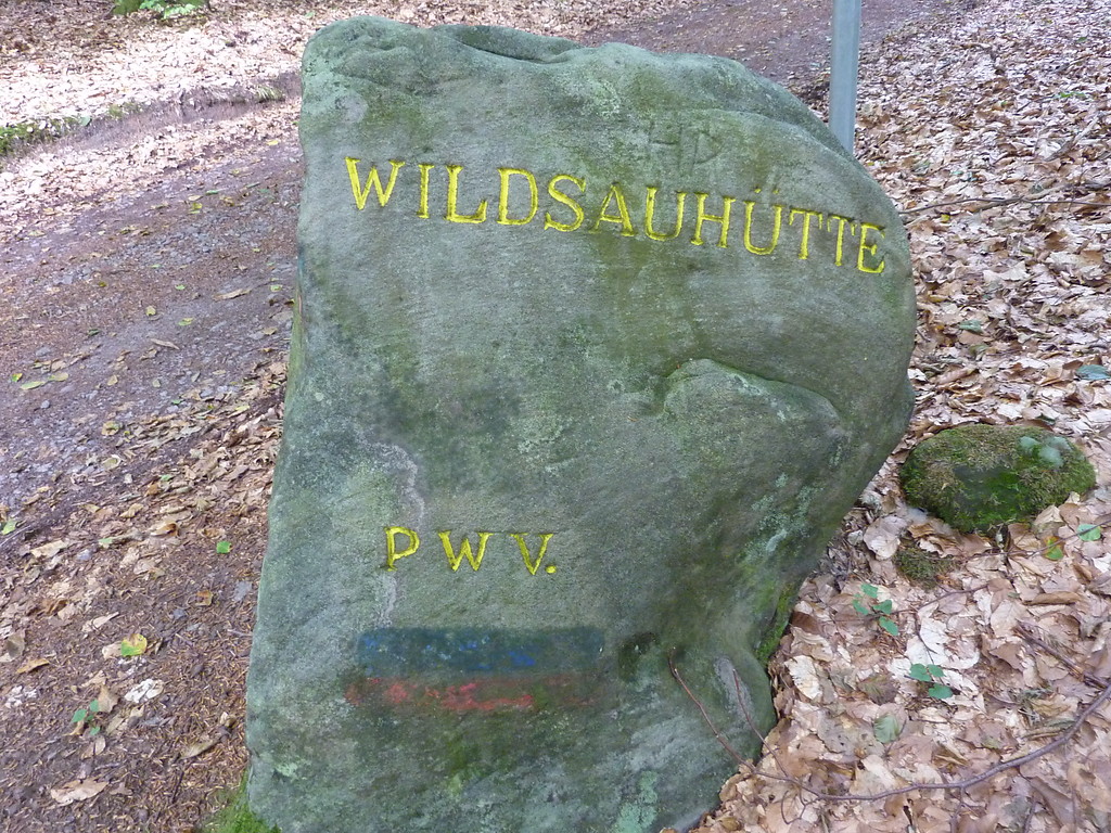 Ritterstein Nr. 50 "Wildsauhütte" am Hanseck (2013)