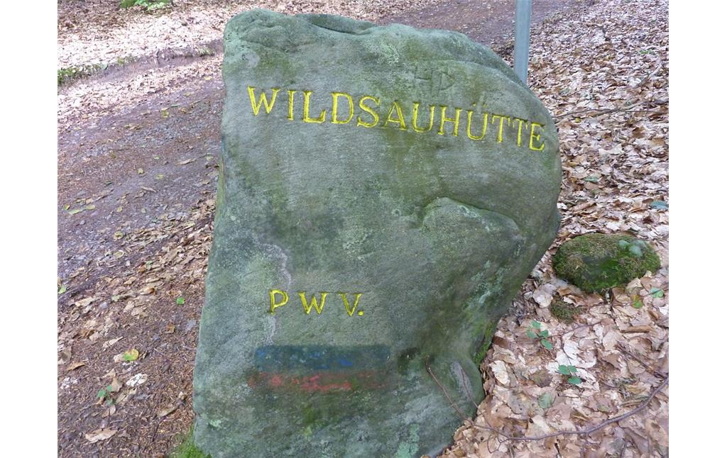 Ritterstein Nr. 50 "Wildsauhütte" am Hanseck (2013)