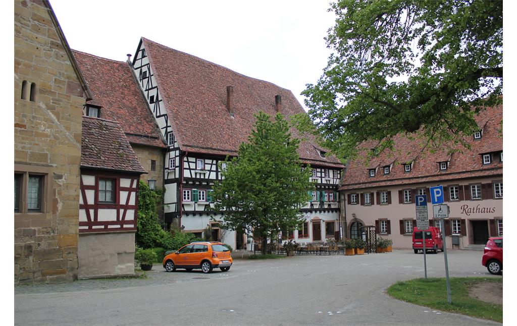 Stadtkern Maulbronn mit dem Rathaus (2012)