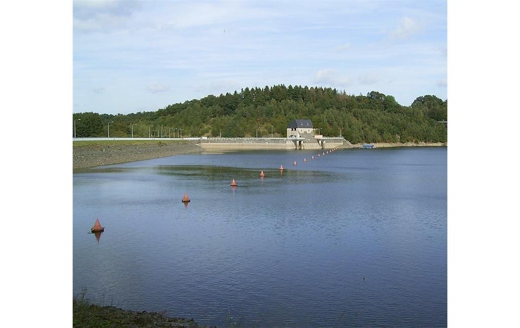 Staudamm der Wuppertalsperre in Radevormwald-Krebsöge (2007)