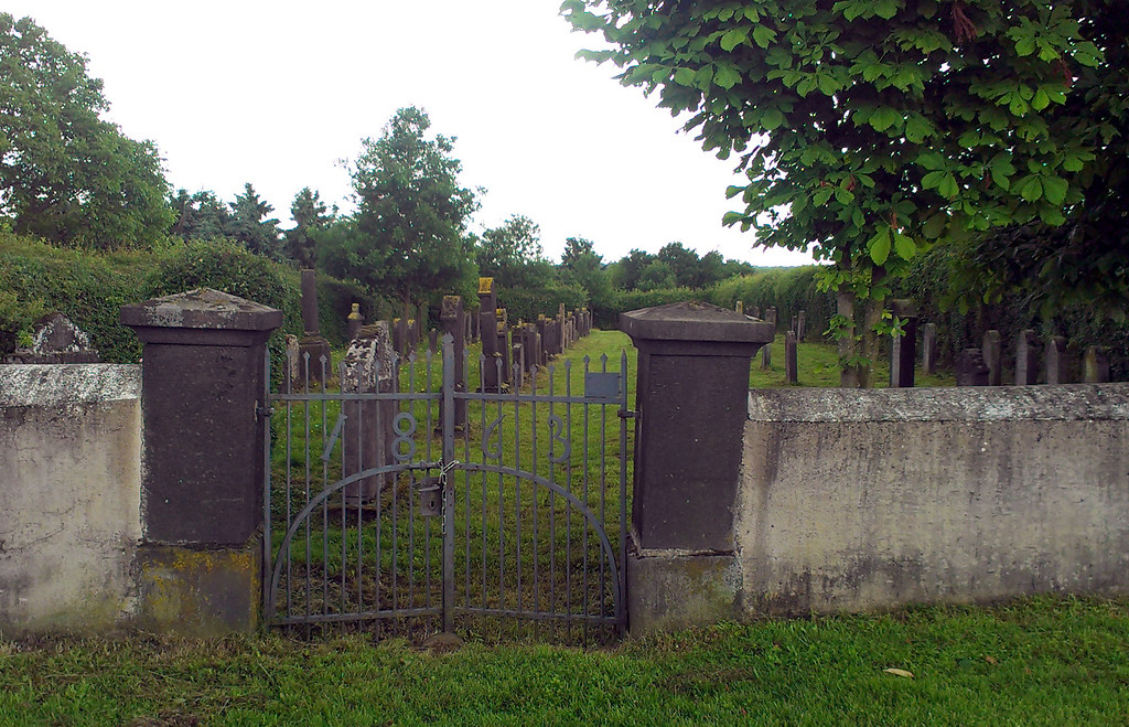 Der jüdische Friedhof in Binningen im Rosenthaler Weg (2013).