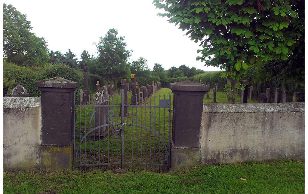 Der jüdische Friedhof in Binningen im Rosenthaler Weg (2013).