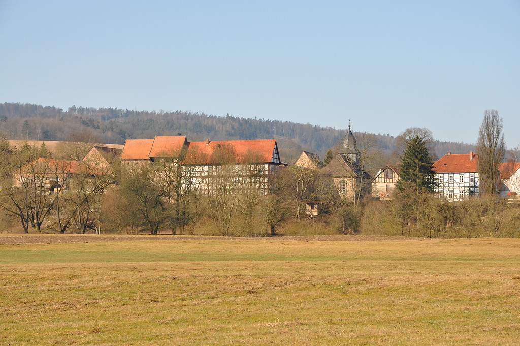 Ortslage Binsförth, Gemeinde Morschen in Nordhessen (2012)