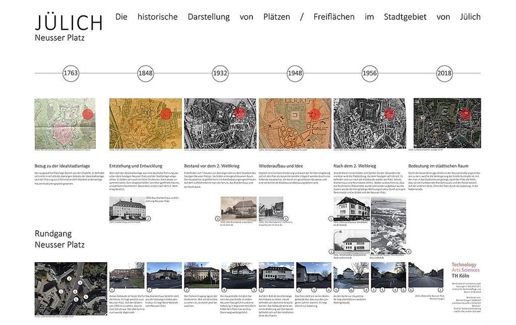 Plakat eines Studierendenprojekts der Technischen Hochschule Köln zum Neusser Platz (PDF-Datei, 7,04 MB, 2019/20)