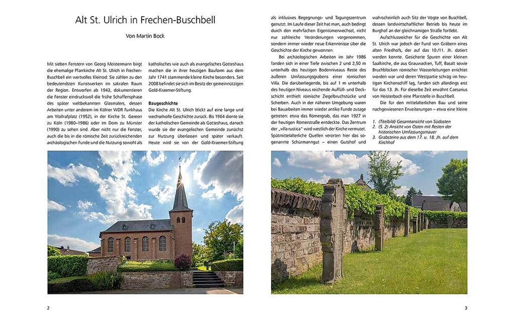 Inhalt: Alt St. Ulrich in Frechen-Buschbell (PDF, 2022)