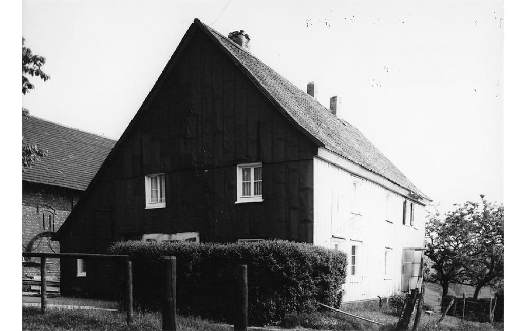 Wülfrath-Düssel, Düsseler Straße 81, Fachwerkwohnhaus (1978)